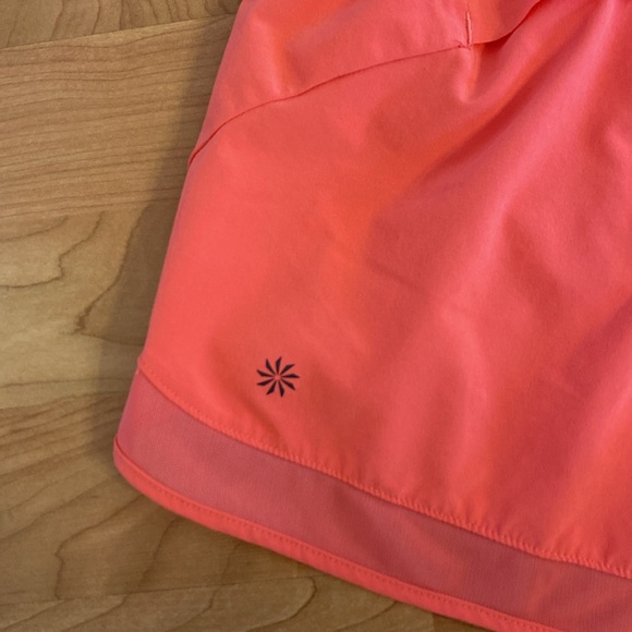 Athleta Mesh Racer Run High Rise 3” Shorts - Picture 3 of 5